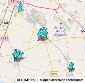 Mappa Via Tintoretto, 25016 Ghedi BS, Italia (4.31143)