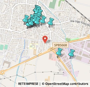 Mappa Via Tintoretto, 25016 Ghedi BS, Italia (0.513)