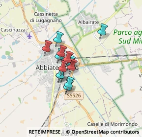 Mappa Vicolo Bezzecca, 20081 Abbiategrasso MI, Italia (1.02846)