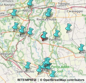 Mappa Via Portogallo, 26016 Spino d'Adda CR, Italia (9.2175)