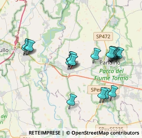 Mappa Via Portogallo, 26016 Spino d'Adda CR, Italia (3.7615)