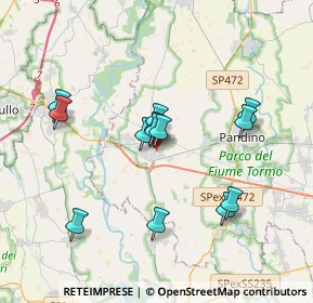 Mappa Via Portogallo, 26016 Spino d'Adda CR, Italia (3.22769)