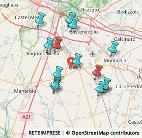 Mappa Via Caduti di Nassiriya, 25016 Ghedi BS, Italia (7.06929)