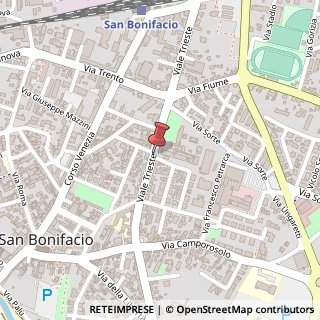 Mappa Viale trieste 22, 37047 San Bonifacio, Verona (Veneto)