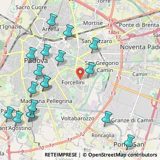Mappa Via Bartolomeo Colleoni, 35128 Padova PD, Italia (2.77111)