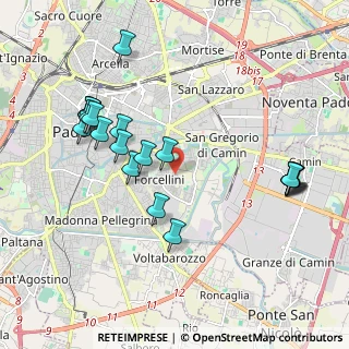 Mappa Via Bartolomeo Colleoni, 35128 Padova PD, Italia (2.1285)