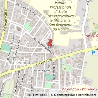 Mappa Via Leonardo Eulero, 2, 35143 Padova, Padova (Veneto)