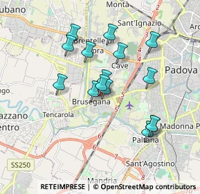 Mappa Via Leonardo Eulero, 35143 Padova PD, Italia (1.564)