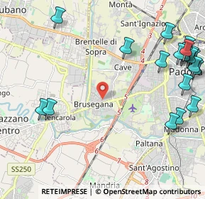 Mappa Via Leonardo Eulero, 35143 Padova PD, Italia (3.049)