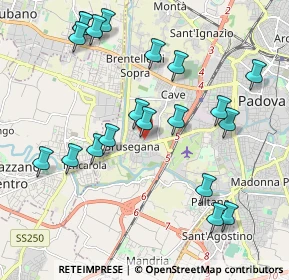 Mappa Via Leonardo Eulero, 35143 Padova PD, Italia (2.196)
