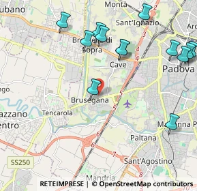 Mappa Via Leonardo Eulero, 35143 Padova PD, Italia (2.48923)