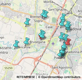 Mappa Via Leonardo Eulero, 35143 Padova PD, Italia (2.0565)
