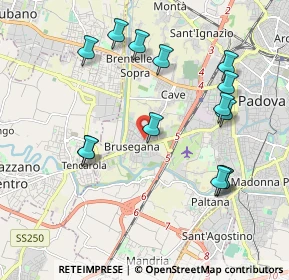 Mappa Via Leonardo Eulero, 35143 Padova PD, Italia (2.08643)