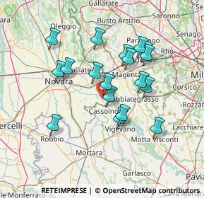 Mappa Via Vigevano, 28065 Cerano NO, Italia (12.68833)
