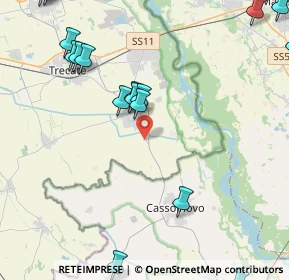 Mappa Via Vigevano, 28065 Cerano NO, Italia (6.112)