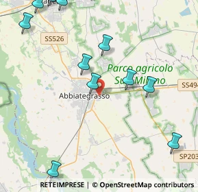 Mappa Alzaia Naviglio di Bereguardo, 20081 Abbiategrasso MI, Italia (6.554)