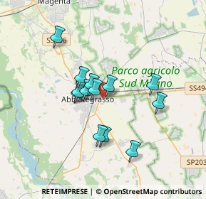 Mappa Alzaia Naviglio di Bereguardo, 20081 Abbiategrasso MI, Italia (2.74385)