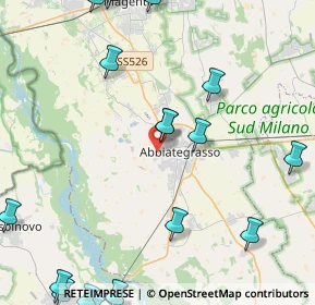 Mappa Via A. Kuliscioff, 20081 Abbiategrasso MI, Italia (6.42)