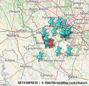 Mappa Via A. Kuliscioff, 20081 Abbiategrasso MI, Italia (10.749)