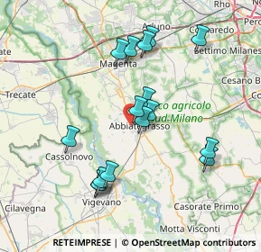 Mappa Via A. Kuliscioff, 20081 Abbiategrasso MI, Italia (7.10625)