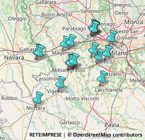 Mappa Via delle Querce, 20081 Abbiategrasso MI, Italia (12.26611)