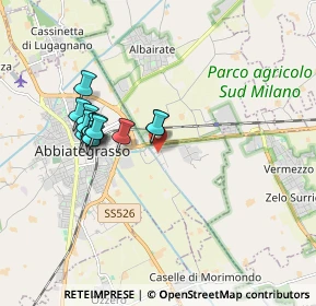 Mappa Via delle Querce, 20081 Abbiategrasso MI, Italia (1.54692)