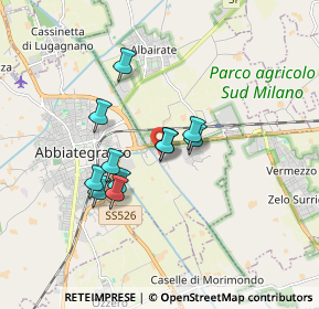 Mappa Via delle Querce, 20081 Abbiategrasso MI, Italia (1.32364)