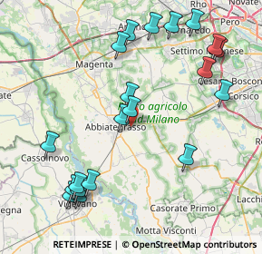 Mappa Via delle Querce, 20081 Abbiategrasso MI, Italia (9.3895)