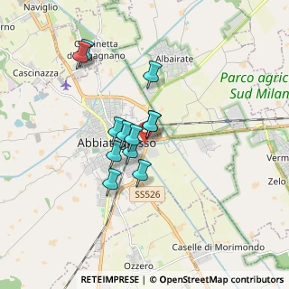 Mappa Via Amerigo Vespucci, 20081 Abbiategrasso MI, Italia (1.28083)