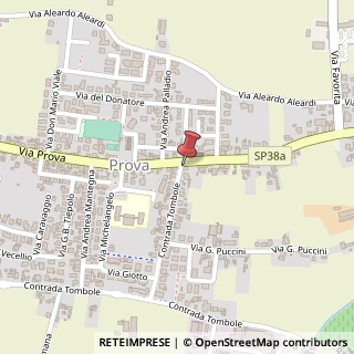 Mappa Via Prova, 50, 37047 San Bonifacio, Verona (Veneto)