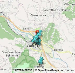 Mappa Via Valle Sacra, 10082 Cuorgnè TO, Italia (1.2)