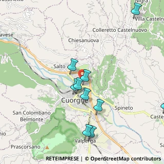 Mappa Via Valle Sacra, 10082 Cuorgnè TO, Italia (2.28727)