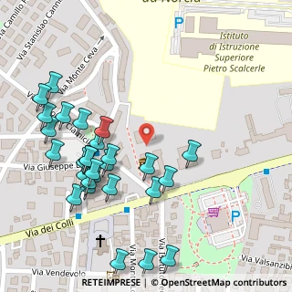 Mappa Via dei Colli, 35136 Padova PD, Italia (0.13929)