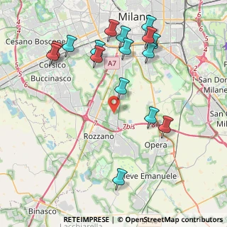Mappa Via Trebbia, 20089 Rozzano MI, Italia (4.68188)