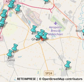 Mappa Via Caduti del Lavoro, 25016 Ghedi BS, Italia (6.35)
