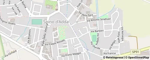 Mappa Spino d'Adda