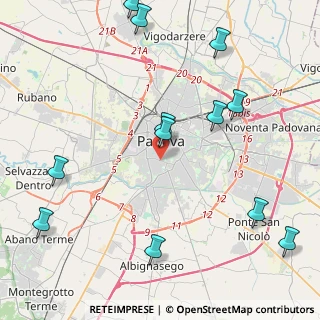 Mappa Via Carlo Cerato, 35131 Padova PD, Italia (5.65769)