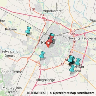 Mappa Via Carlo Cerato, 35131 Padova PD, Italia (3.87167)