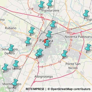 Mappa Via Carlo Cerato, 35131 Padova PD, Italia (5.34313)