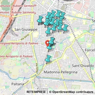 Mappa Via Carlo Cerato, 35131 Padova PD, Italia (0.862)