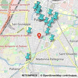 Mappa Via Carlo Cerato, 35131 Padova PD, Italia (1.177)