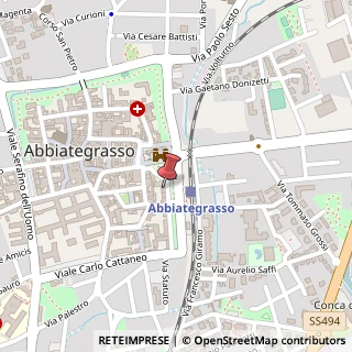 Mappa Via Gaetano Negri, 4, 20081 Abbiategrasso, Milano (Lombardia)