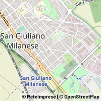 Карта San Giuliano Milanese