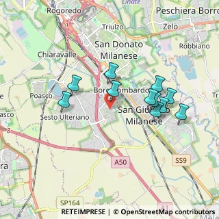 Mappa Via Don Minzoni, 20098 San Giuliano Milanese MI, Italia (1.67)