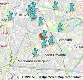 Mappa Via Leopoldo Ferri, 35126 Padova PD, Italia (1.02462)