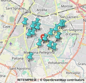 Mappa Via Leopoldo Ferri, 35126 Padova PD, Italia (1.24722)