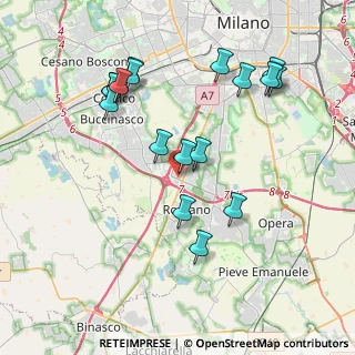 Mappa P1 Milanofiori, 20089 Rozzano MI, Italia (4.00059)