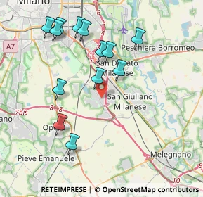 Mappa 4, 20098 Area Industriale MI, Italia (4.04846)