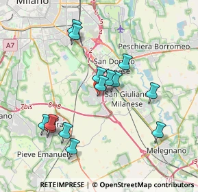 Mappa 4, 20098 Area Industriale MI, Italia (3.56143)