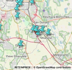 Mappa 4, 20098 Area Industriale MI, Italia (5.9855)